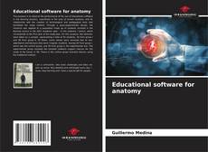 Bookcover of Educational software for anatomy