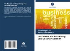 Buchcover von Verfahren zur Erstellung von Geschäftsplänen