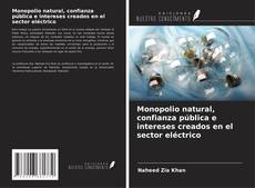 Bookcover of Monopolio natural, confianza pública e intereses creados en el sector eléctrico