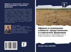 Capa do livro de Африка и изменение климата: представления о стратегиях фермеров 