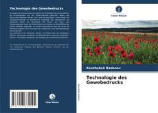 Bookcover of Technologie des Gewebedrucks