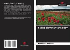 Bookcover of Fabric printing technology