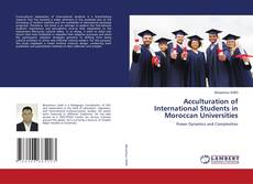 Buchcover von Acculturation of International Students in Moroccan Universities