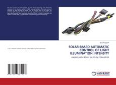 Buchcover von SOLAR-BASED AUTOMATIC CONTROL OF LIGHT ILLUMINATION INTENSITY