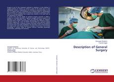 Copertina di Description of General Surgery