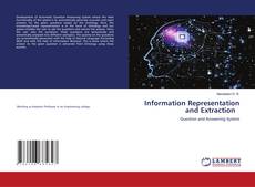Couverture de Information Representation and Extraction