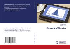 Couverture de Elements of Statistics