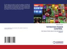 Capa do livro de THYRISTOR POWER CONTROL 