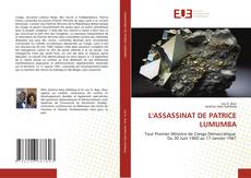 L'ASSASSINAT DE PATRICE LUMUMBA kitap kapağı