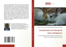 Couverture de Caractérisation de l'élevage de lapin à Madagascar