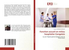 Copertina di Fonction accueil en milieu hospitalier Congolais
