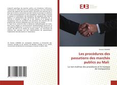 Borítókép a  Les procédures des passations des marchés publics au Mali - hoz