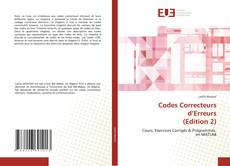 Couverture de Codes Correcteurs d’Erreurs (Edition 2)