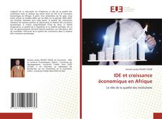 Couverture de IDE et croissance économique en Afrique