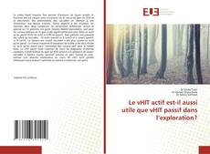 Copertina di Le vHIT actif est-il aussi utile que vHIT passif dans l’exploration?