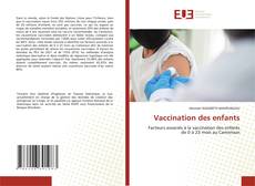 Bookcover of Vaccination des enfants