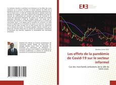 Portada del libro de Les effets de la pandémie de Covid-19 sur le secteur informel