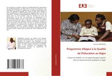 Couverture de Programme d'Appui à la Qualité de l'Education au Niger