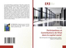 Portada del libro de Participations et Contributions de l'État dans le capital social