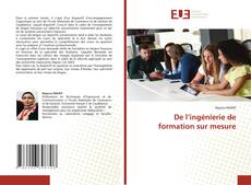 Portada del libro de De l’ingénierie de formation sur mesure