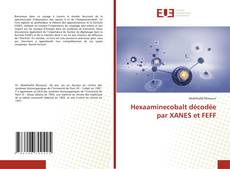 Copertina di Hexaaminecobalt décodée par XANES et FEFF