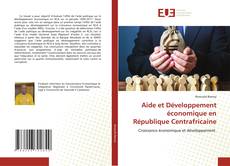 Copertina di Aide et Développement économique en République Centrafricaine