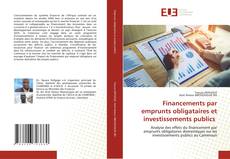 Buchcover von Financements par emprunts obligataires et investissements publics