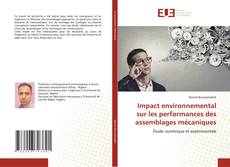 Capa do livro de Impact environnemental sur les performances des assemblages mécaniques 
