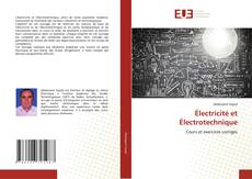 Capa do livro de Électricité et Électrotechnique 