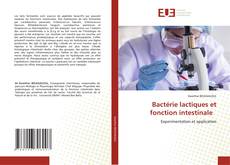 Buchcover von Bactérie lactiques et fonction intestinale