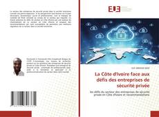 Portada del libro de La Côte d'Ivoire face aux défis des entreprises de sécurité privée