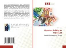 Portada del libro de Finances Publiques Inclusives