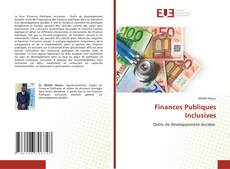 Copertina di Finances Publiques Inclusives