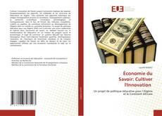 Buchcover von Économie du Savoir: Cultiver l'Innovation
