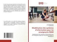 Modélisation des systèmes d’information pour les enseignants FRAM kitap kapağı