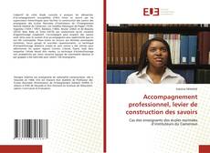 Bookcover of Accompagnement professionnel, levier de construction des savoirs