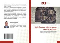 Portada del libro de Spécification géométrique des mécanismes