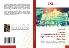 Buchcover von Poudres cordiérite/anorthite pour application en membranes filtrantes