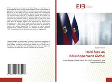 Portada del libro de Haïti face au développement Global