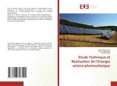 Couverture de Etude Technique et Réalisation de l’Energie solaire photovoltaïque