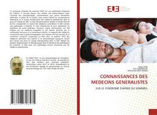 Buchcover von CONNAISSANCES DES MEDECINS GENERALISTES