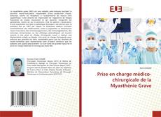 Prise en charge médico-chirurgicale de la Myasthénie Grave的封面