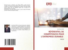 Buchcover von RÉFÉRENTIEL DE COMPÉTENCES POUR L’ENTREPRISE DURABLE