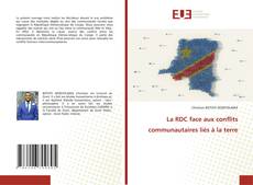 Portada del libro de La RDC face aux conflits communautaires liés à la terre