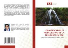 Buchcover von QUANTIFICATION ET MODELISATION DE LA RESSOURCE EN EAU