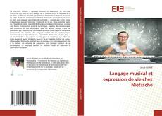 Capa do livro de Langage musical et expression de vie chez Nietzsche 