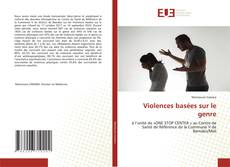 Capa do livro de Violences basées sur le genre 