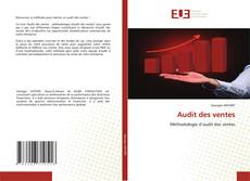 Buchcover von Audit des ventes