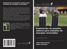 Couverture de Exploración de paneles solares para estudios de energías renovables