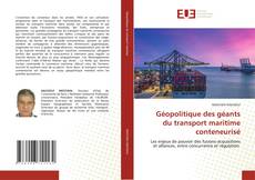 Capa do livro de Géopolitique des géants du transport maritime conteneurisé 